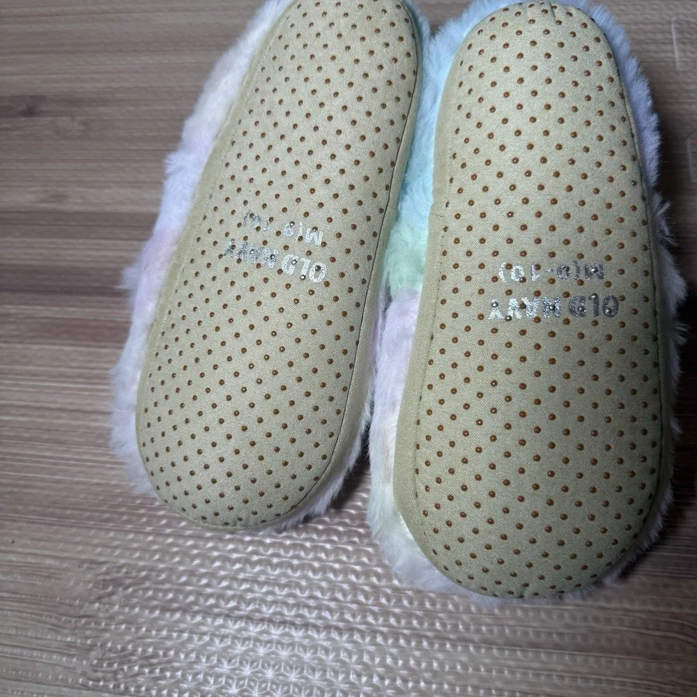 Girl Faux-Fur Critter Slippers for Toddler-Unicorn Size Medium NW (9/10)